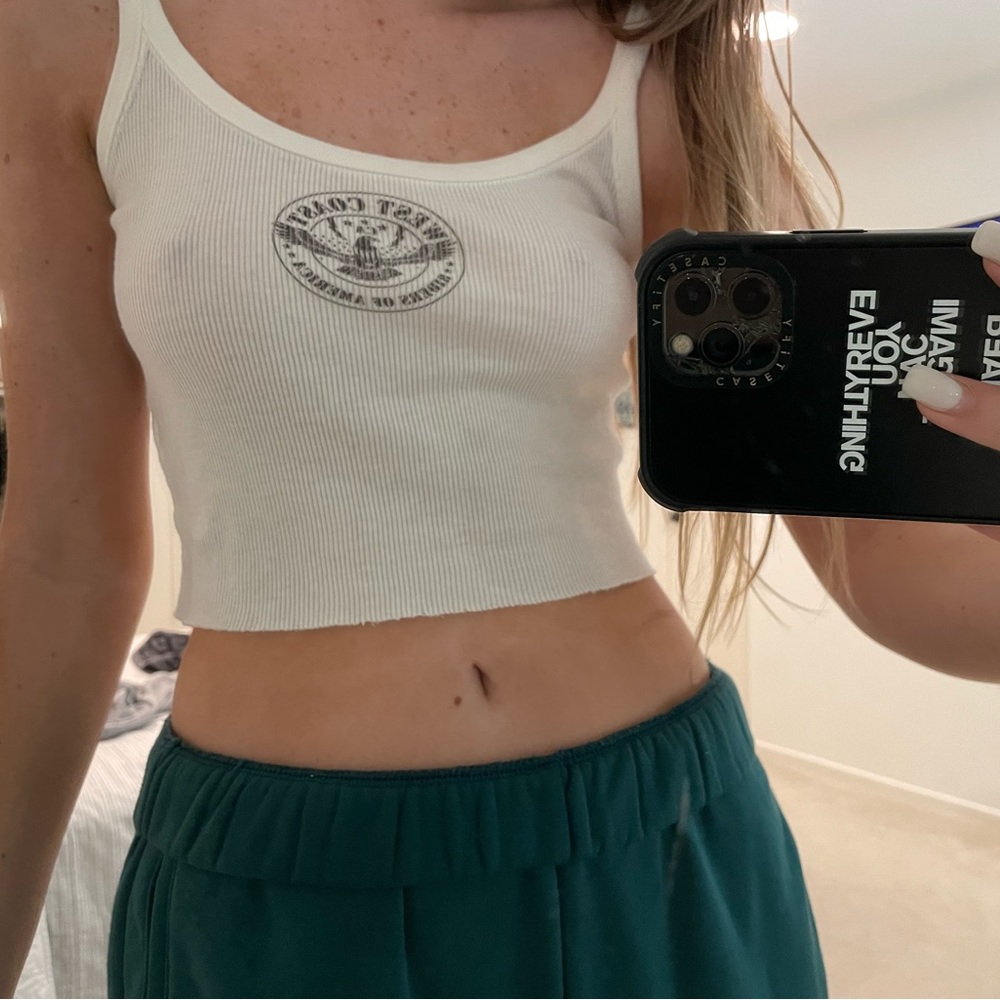 Brandy Melville Vintage Cropped Tank